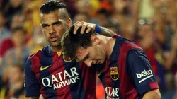 Dani Alves: "Si Messi pasa dos minutos sin tocar el balón se desconecta del juego"