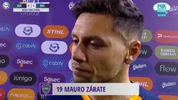 Zárate: "Estamos pensando mucho en el martes, es el partido del año"