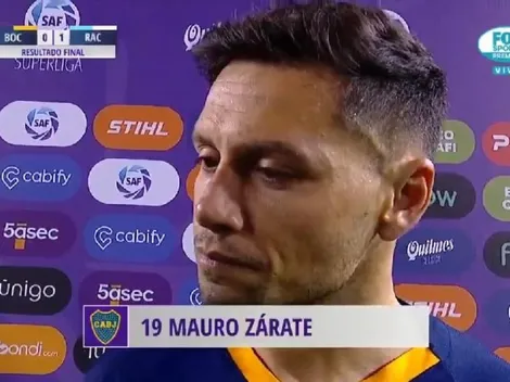 Zárate: "Estamos pensando mucho en el martes, es el partido del año"