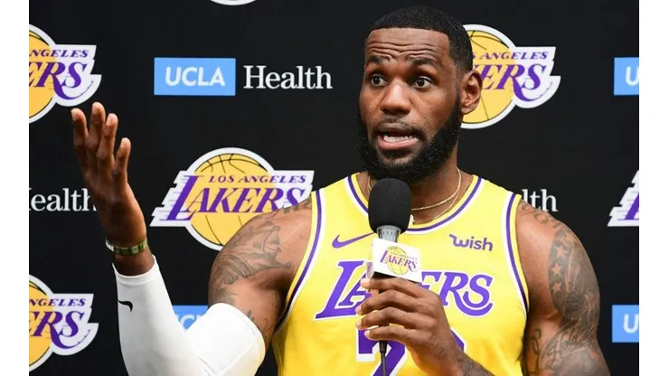 LeBron James le metió miedo a la liga con una frase muy picante