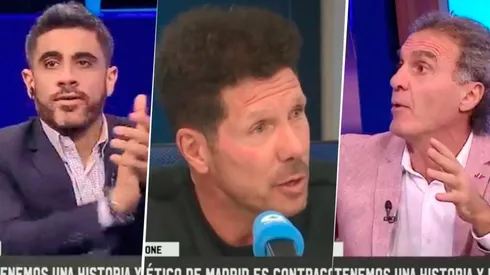 El video de Simeone que causó la ovación de todo 90 Minutos de Fútbol