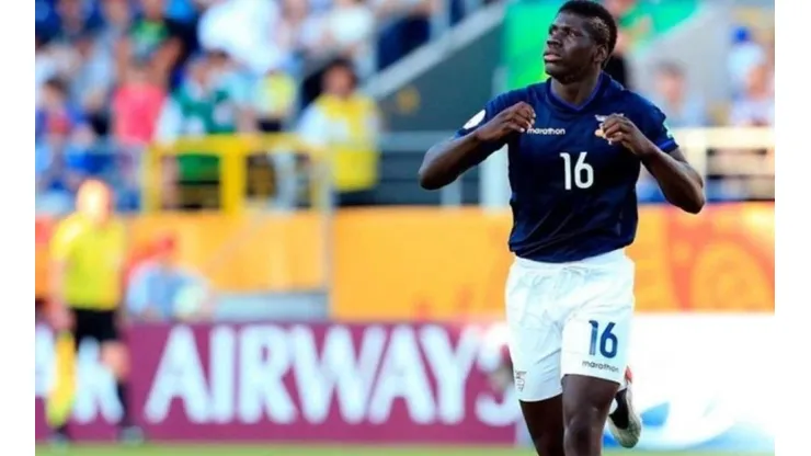 Sergio Quintero en el seleccionado ecuatoriano.