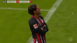 El festejo de Gonçalo Paciência.