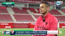 Javier Hernández va por todo: se imagina ganando el Mundial y la Champions.