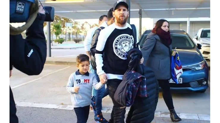 Messi estuvo en la final de la Copa Libertadores 2018.