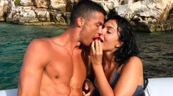 Un sueño: Cristiano subió foto en la pileta con Georgina Rodríguez