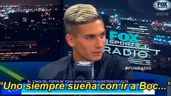 Nico Domínguez: "Uno sueña siempre con irse a Boc... a Europa"