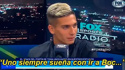 Nico Domínguez: "Uno sueña siempre con irse a Boc... a Europa"