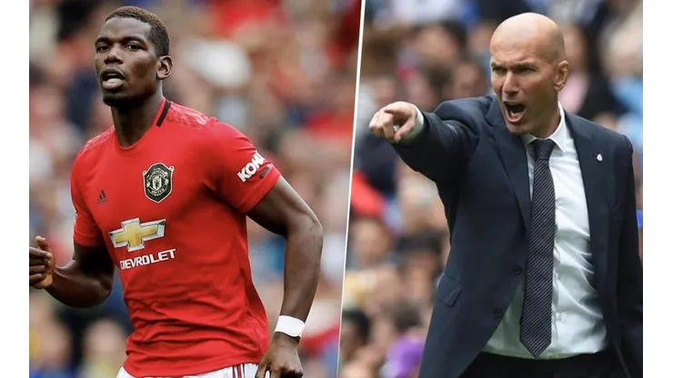 ¿De qué hablaron? Publican foto de Zinedine Zidane y Paul Pogba juntos durante la última Fecha FIFA