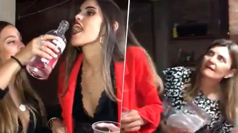Video viral: vio a su hija tomando alcohol y puso una cara diabólica