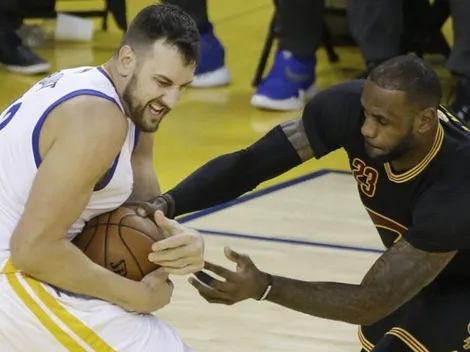Lo odian: Andrew Bogut se sumó a los que le pegaron a LeBron James en Twitter