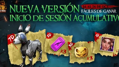 Free Fire entrega a la mascota Perrito Mecánico ¡Sólo por iniciar sesión!