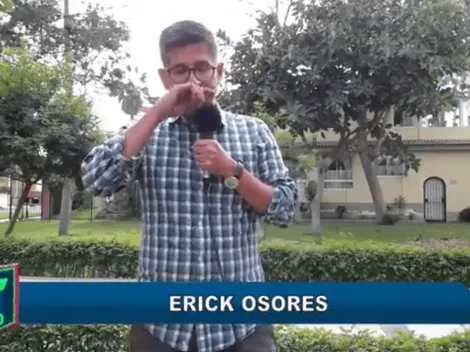 Entre lágrimas: Erick Osores pidió perdón y dijo que "quiso ayudar" y que se va por un tiempo