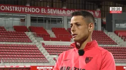 Chicharito está fascinado con Sevilla y respondió a sus críticos