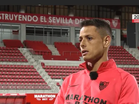 Chicharito está fascinado con Sevilla y respondió a sus críticos