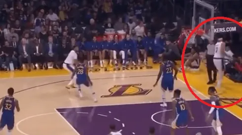 Video: JaVale McGee fingió una lesión y troleó a los Warriors de la forma más diabólica
