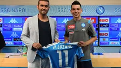 El Presidente de Napoli pidió paciencia para el Chucky Lozano