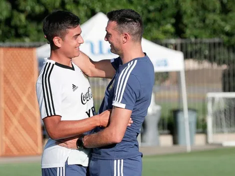 Ahora entendemos todo: Dybala contó que Scaloni prefiere "que juegue de 9"