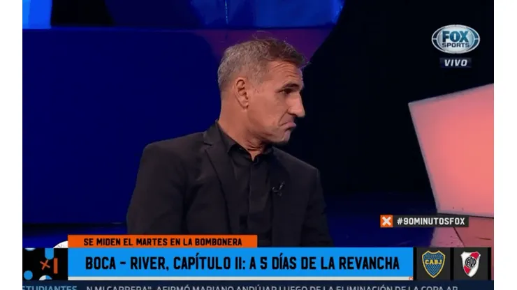 Aunque es muy Boca, Cascini dijo cómo jugaría en La Bombonera si fuera River