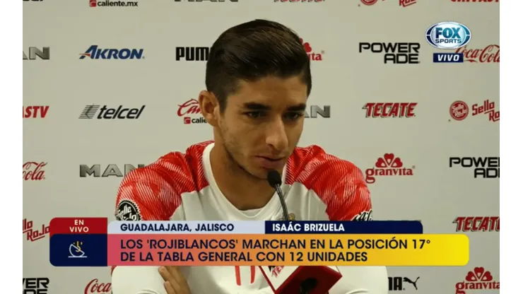 Brizuela confesó que Chivas quiere no jugar en solidaridad con Veracruz