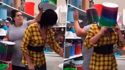 Video viral: esta mujer diabólica trollea a todos los clientes de un supermercado
