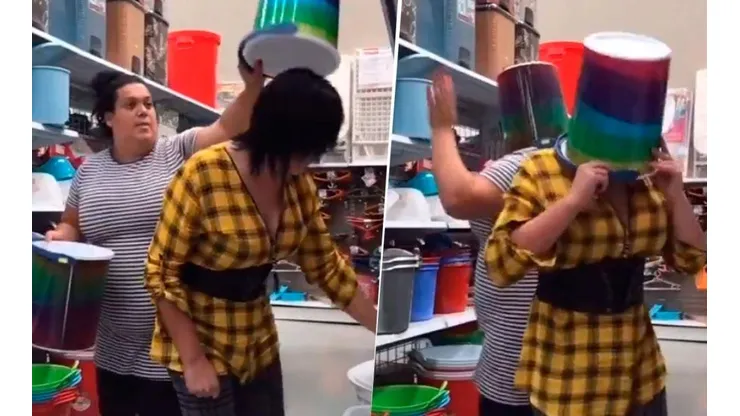 Video viral: esta mujer diabólica trollea a todos los clientes de un supermercado