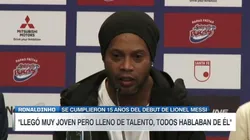 El recuerdo de Ronaldinho a 15 años del debut de Messi nos hizo sonreír a todos