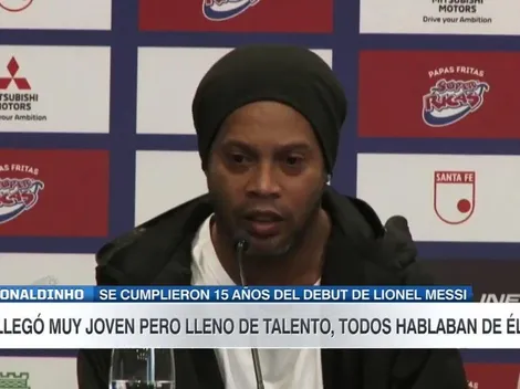 El recuerdo de Ronaldinho a 15 años del debut de Messi nos hizo sonreír a todos