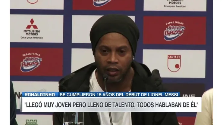 El recuerdo de Ronaldinho a 15 años del debut de Messi nos hizo sonreír a todos