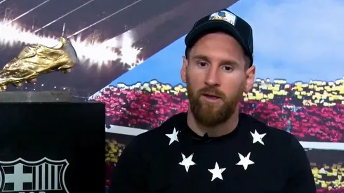 Tras ganar su sexta Bota de Oro, Messi tiró una frase que nos dejó tristes a todos