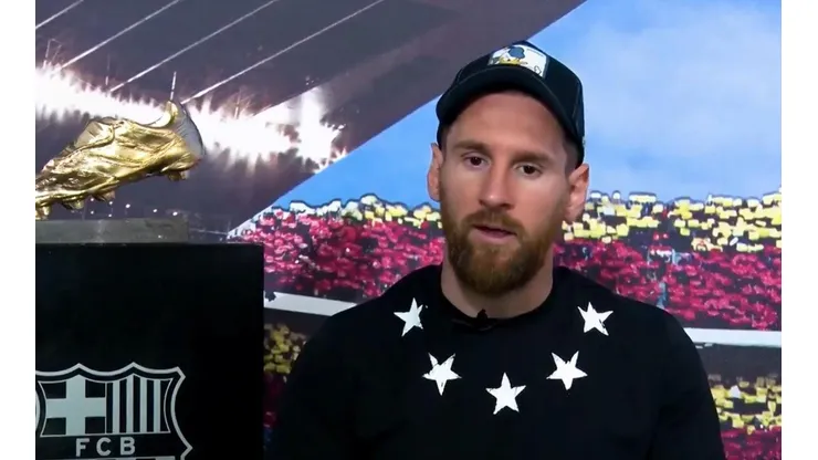 Tras ganar su sexta Bota de Oro, Messi tiró una frase que nos dejó tristes a todos
