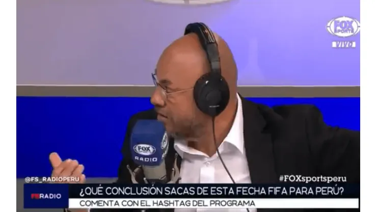 Arévalo trabaja en Fox Sports Radio Perú.