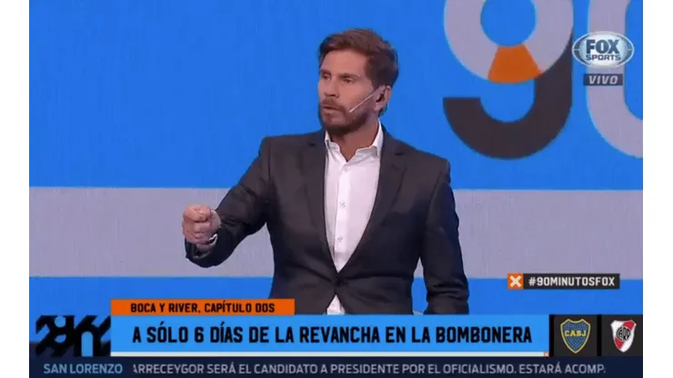Para Vignolo, River va a salir a buscar el partido en la Bombonera: "No sabe esperar"