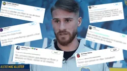 Alexis Mac Allister tiró que primero tienen que pensar en Racing y los hinchas de Boca lo mataron