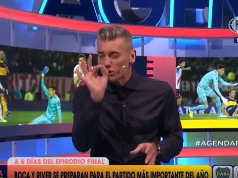 Goycochea preguntó si Boca usará el saque del medio "para meterlo a River en el área"