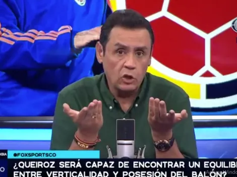 Vélez sobre un jugador de Colombia: “Yo protestaré y de pie si en noviembre Queiroz no lo llama"