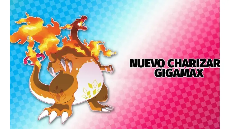 ¡Charizard Gigante! El gran anuncio de Pokémon Espada y Escudo