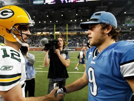 La esposa de Matthew Stafford le tiró con todo a Aaron Rodgers y el arbitraje de la NFL
