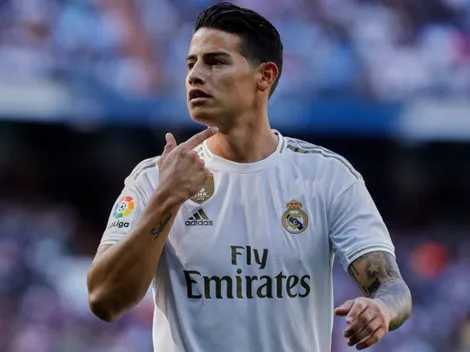 Vuelve y juega: James suena de nuevo para salir del Madrid hacia Inglaterra