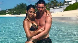 Foto de Lionel Messi y Antonela Roccuzzo.