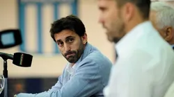 Diego Milito quiere seguir contando con Eduardo Coudet.