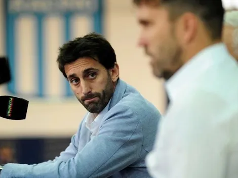 No quiso saber nada: Milito confirmó que Coudet continuará en Racing