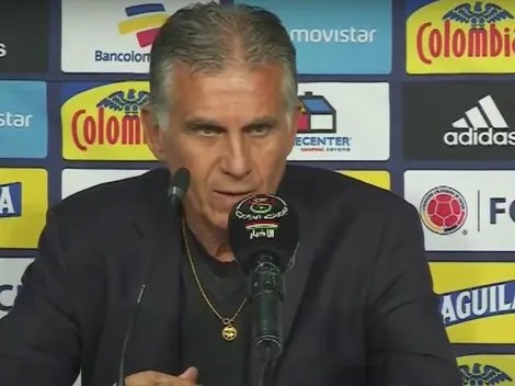 Queiroz descubrió cuándo se perdió el partido y acabó felicitando a la Selección