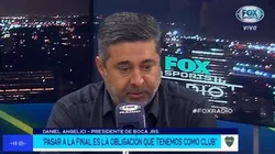 Daniel Angelici en Fox Sports Radio.