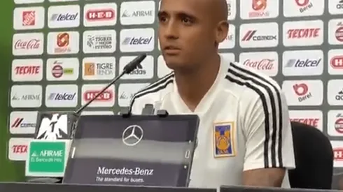 Los jugadores de Tigres apoyan a Veracruz