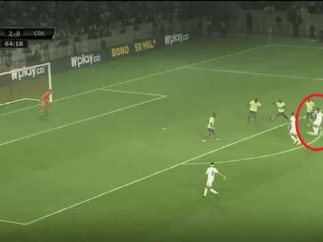 Mahrez se paseó toda la defensa de Colombia y clavó un golazo