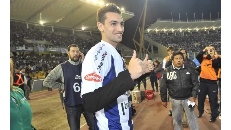 Javier Pastore en el club de sus amores.