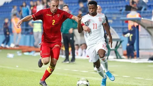 Ansu Fati fue parte de la victoria de España.