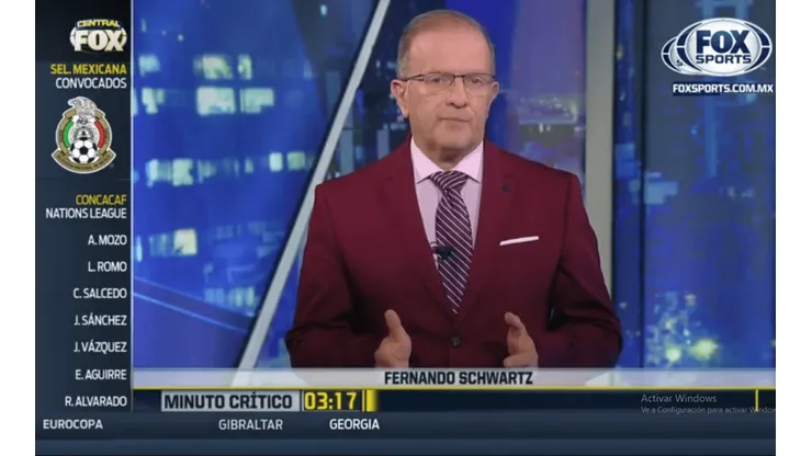 Para Schwartz, el público podría ser el nuevo enemigo de México
