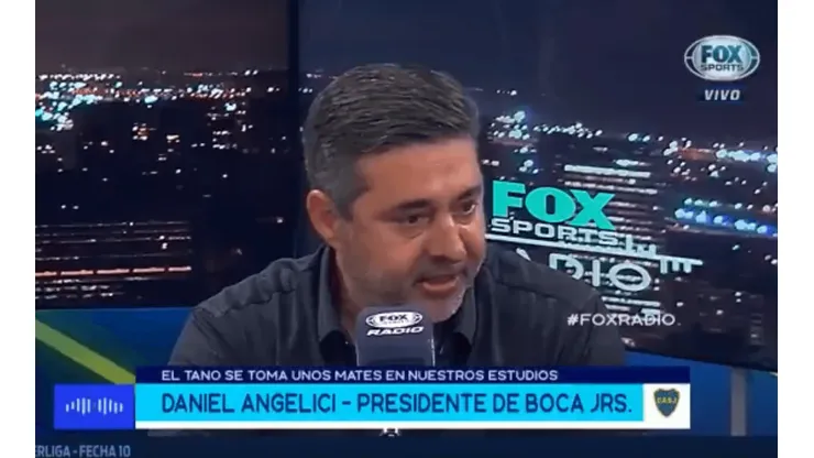 Angelici: "El VAR no ayuda a Boca y sí a otros equipos"